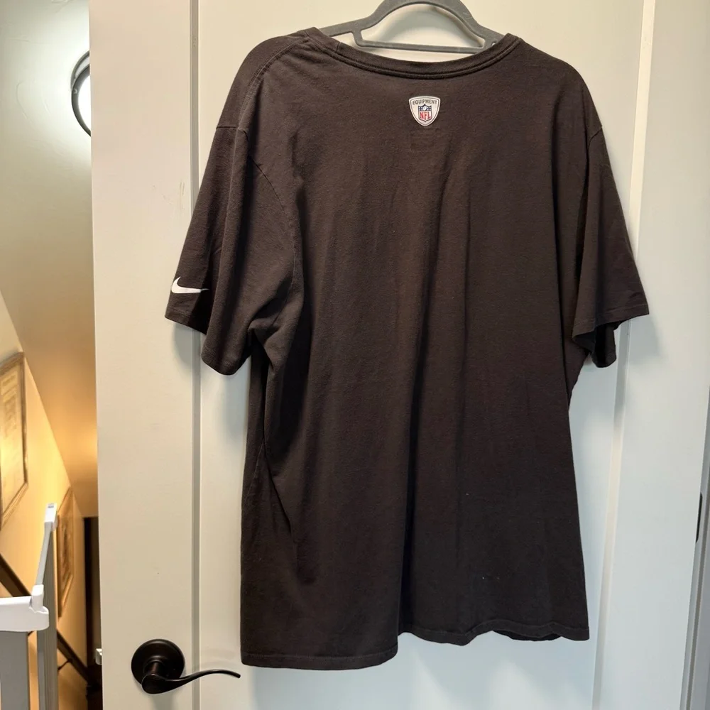 Nike Dri-Fit NFL Dallas Cowboys Basic T-Shirt‎ Logo Charcoal Grey Men's XXL